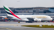 Emirates Airbus A380-842 (A6-EUS) at  Hamburg - Fuhlsbuettel (Helmut Schmidt), Germany