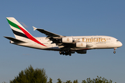 Emirates Airbus A380-842 (A6-EUS) at  Hamburg - Fuhlsbuettel (Helmut Schmidt), Germany