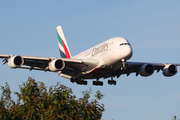 Emirates Airbus A380-842 (A6-EUS) at  Hamburg - Fuhlsbuettel (Helmut Schmidt), Germany