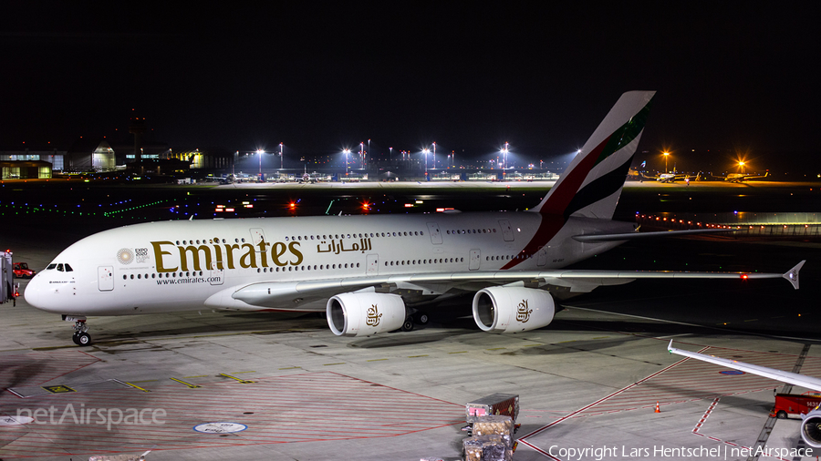 Emirates Airbus A380-842 (A6-EUT) | Photo 361464