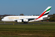 Emirates Airbus A380-842 (A6-EUU) at  Hamburg - Fuhlsbuettel (Helmut Schmidt), Germany