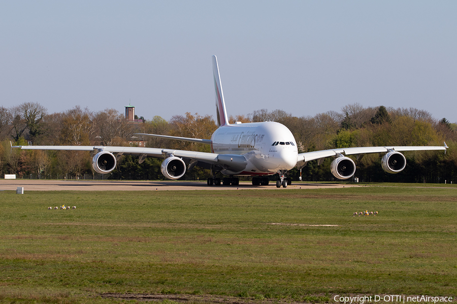 Emirates Airbus A380-842 (A6-EUU) | Photo 313127