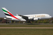 Emirates Airbus A380-842 (A6-EUV) at  Hamburg - Fuhlsbuettel (Helmut Schmidt), Germany