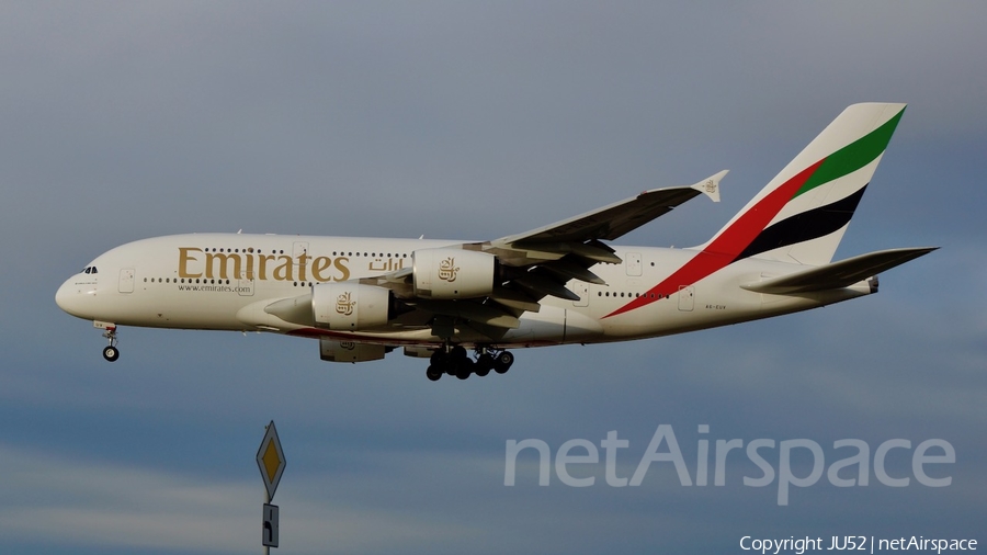 Emirates Airbus A380-842 (A6-EUV) | Photo 323872