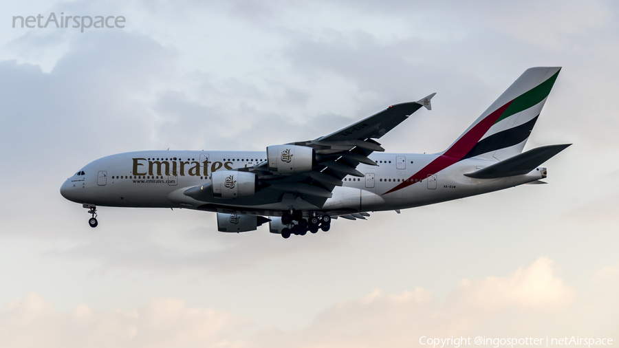 Emirates Airbus A380-842 (A6-EUW) | Photo 358889