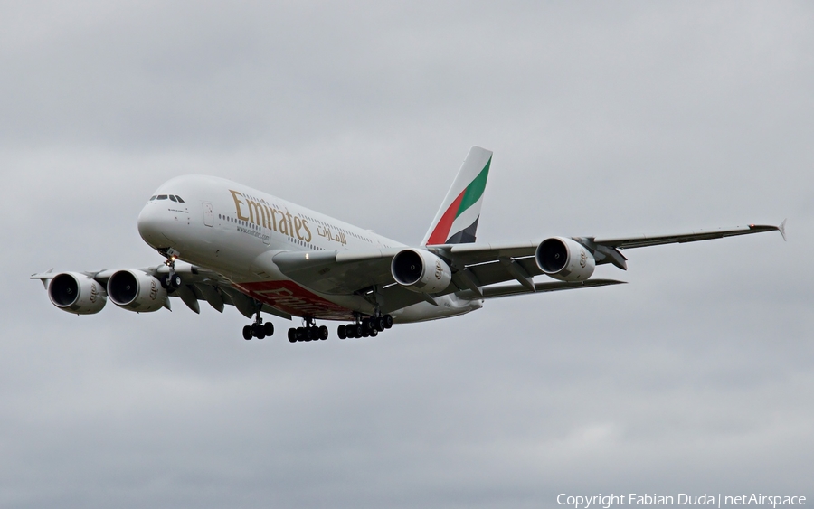 Emirates Airbus A380-842 (A6-EUW) | Photo 272966