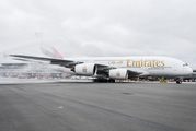 Emirates Airbus A380-842 (A6-EUW) at  Hamburg - Fuhlsbuettel (Helmut Schmidt), Germany