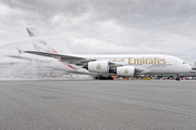Emirates Airbus A380-842 (A6-EUW) at  Hamburg - Fuhlsbuettel (Helmut Schmidt), Germany