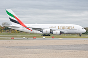 Emirates Airbus A380-842 (A6-EUW) at  Hamburg - Fuhlsbuettel (Helmut Schmidt), Germany