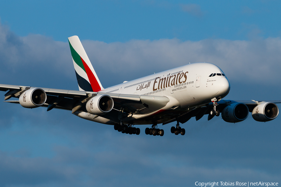 Emirates Airbus A380-842 (A6-EUW) | Photo 324177