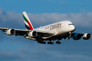 Emirates Airbus A380-842 (A6-EUW) at  Hamburg - Fuhlsbuettel (Helmut Schmidt), Germany