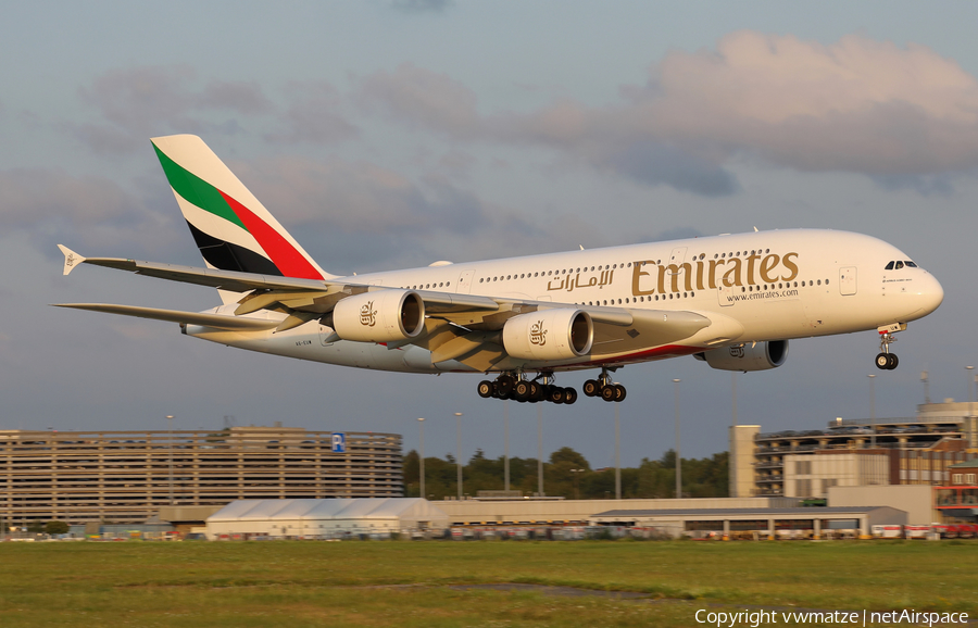Emirates Airbus A380-842 (A6-EUW) | Photo 346932