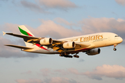 Emirates Airbus A380-842 (A6-EUW) at  Hamburg - Fuhlsbuettel (Helmut Schmidt), Germany