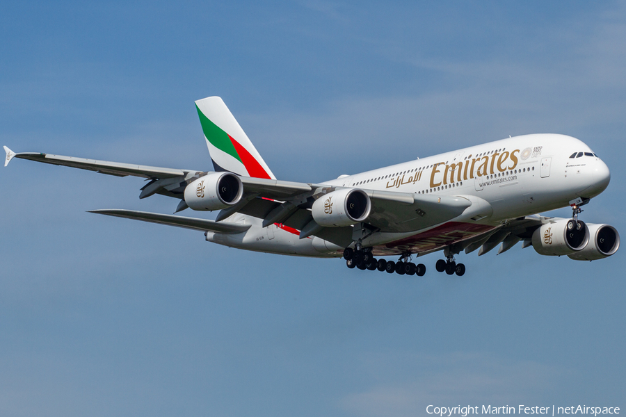 Emirates Airbus A380-842 (A6-EUW) | Photo 345485