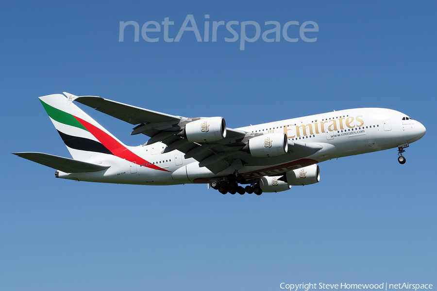 Emirates Airbus A380-842 (A6-EUW) | Photo 574215