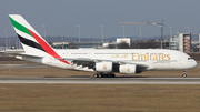 Emirates Airbus A380-842 (A6-EUW) at  Munich, Germany