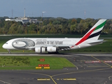 Emirates Airbus A380-842 (A6-EUY) at  Dusseldorf - International, Germany