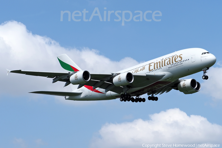 Emirates Airbus A380-842 (A6-EVC) | Photo 585687