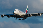 Emirates Airbus A380-842 (A6-EVE) at  Hamburg - Fuhlsbuettel (Helmut Schmidt), Germany