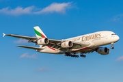 Emirates Airbus A380-842 (A6-EVE) at  Hamburg - Fuhlsbuettel (Helmut Schmidt), Germany