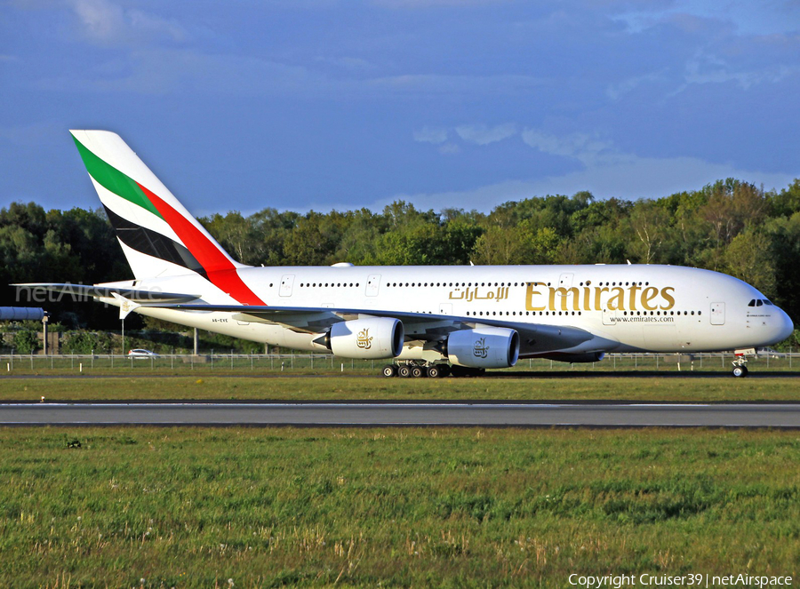 Emirates Airbus A380-842 (A6-EVE) | Photo 360109