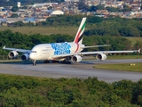 Emirates Airbus A380-842 (A6-EVH) at  Sao Paulo - Guarulhos - Andre Franco Montoro (Cumbica), Brazil