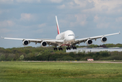 Emirates Airbus A380-842 (A6-EVH) at  Hamburg - Fuhlsbuettel (Helmut Schmidt), Germany