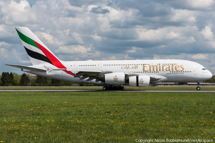 Emirates Airbus A380-842 (A6-EVH) | Photo 315884