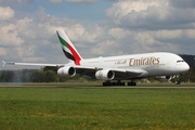 Emirates Airbus A380-842 (A6-EVH) at  Hamburg - Fuhlsbuettel (Helmut Schmidt), Germany