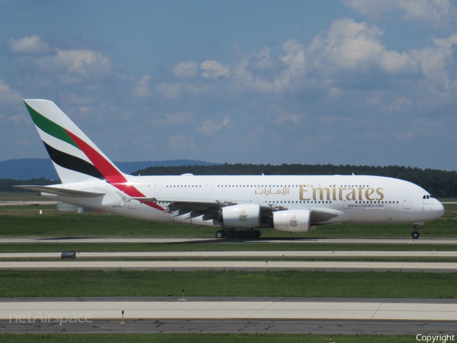 Emirates Airbus A380-842 (A6-EVI) | Photo 521140