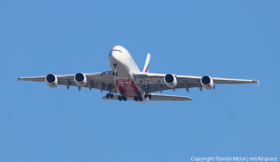 Emirates Airbus A380-842 (A6-EVJ) | Photo 605394