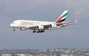 Emirates Airbus A380-842 (A6-EVK) at  Los Angeles - International, United States