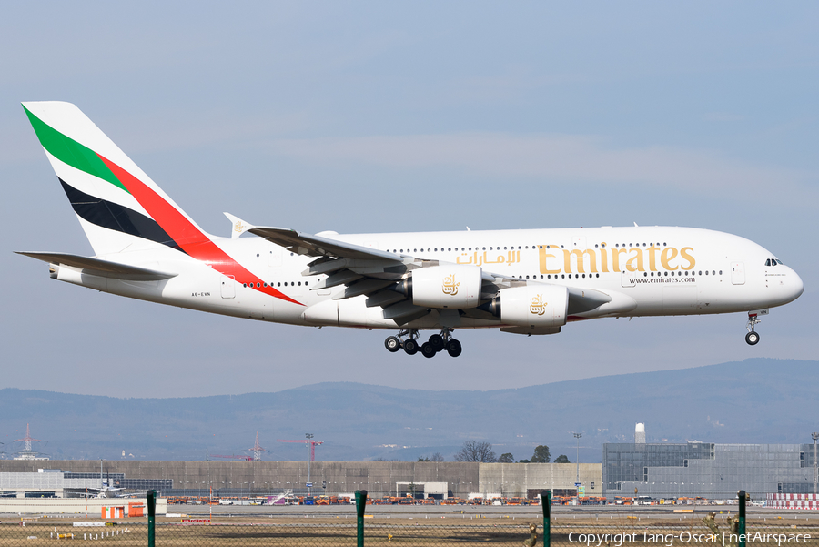 Emirates Airbus A380-842 (A6-EVN) | Photo 500426