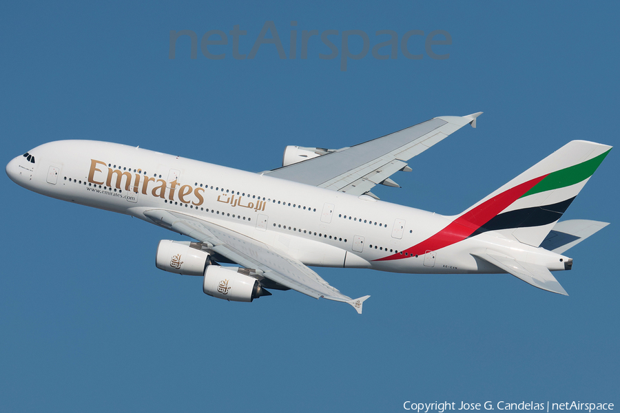 Emirates Airbus A380-842 (A6-EVN) | Photo 653228