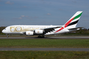 Emirates Airbus A380-842 (A6-EVQ) at  Hamburg - Fuhlsbuettel (Helmut Schmidt), Germany