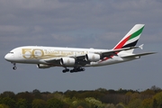 Emirates Airbus A380-842 (A6-EVQ) at  Hamburg - Fuhlsbuettel (Helmut Schmidt), Germany