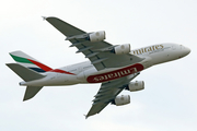 Emirates Airbus A380-842 (A6-EVS) at  Berlin Brandenburg, Germany