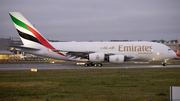 Emirates Airbus A380-842 (A6-EVS) at  Hamburg - Finkenwerder, Germany