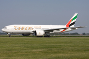 Emirates Boeing 777-21H(LR) (A6-EWA) at  Amsterdam - Schiphol, Netherlands