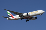 Emirates Boeing 777-21H(LR) (A6-EWA) at  Barcelona - El Prat, Spain