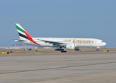 Emirates Boeing 777-21H(LR) (A6-EWA) at  Dallas/Ft. Worth - International, United States
