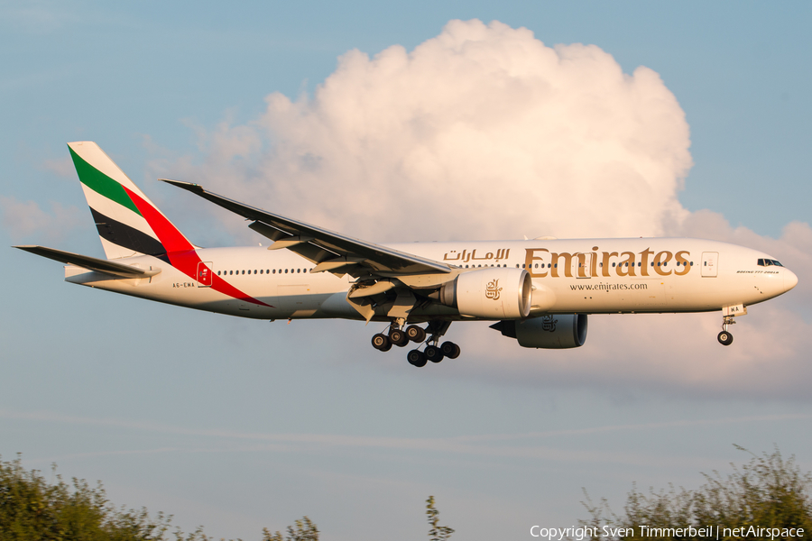 Emirates Boeing 777-21H(LR) (A6-EWA) | Photo 180213