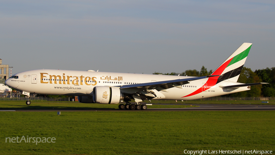 Emirates Boeing 777-21H(LR) (A6-EWA) | Photo 241852
