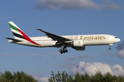 Emirates Boeing 777-21H(LR) (A6-EWA) at  Hamburg - Fuhlsbuettel (Helmut Schmidt), Germany