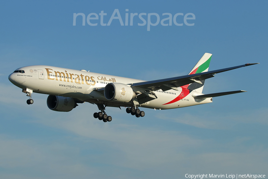 Emirates Boeing 777-21H(LR) (A6-EWA) | Photo 557242