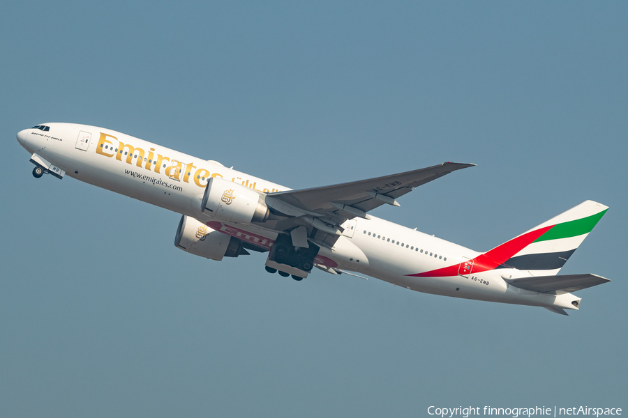 Emirates Boeing 777-21H(LR) (A6-EWB) | Photo 541905