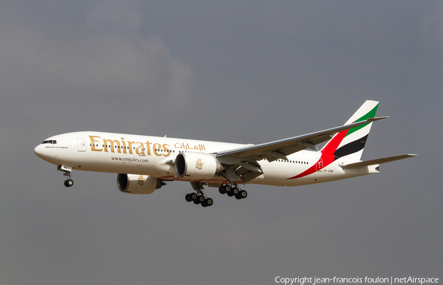 Emirates Boeing 777-21H(LR) (A6-EWB) | Photo 55409