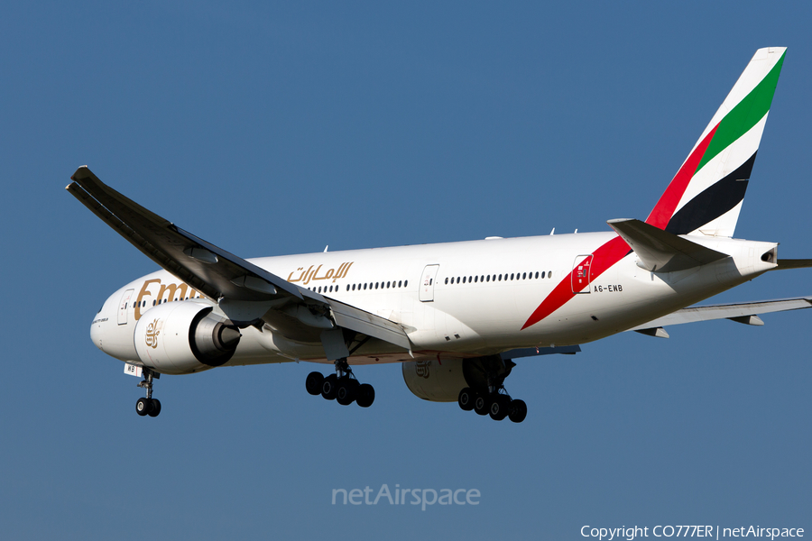Emirates Boeing 777-21H(LR) (A6-EWB) | Photo 29997