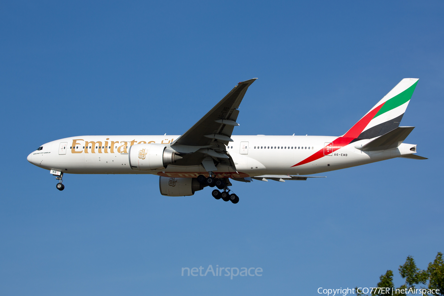 Emirates Boeing 777-21H(LR) (A6-EWB) | Photo 29998