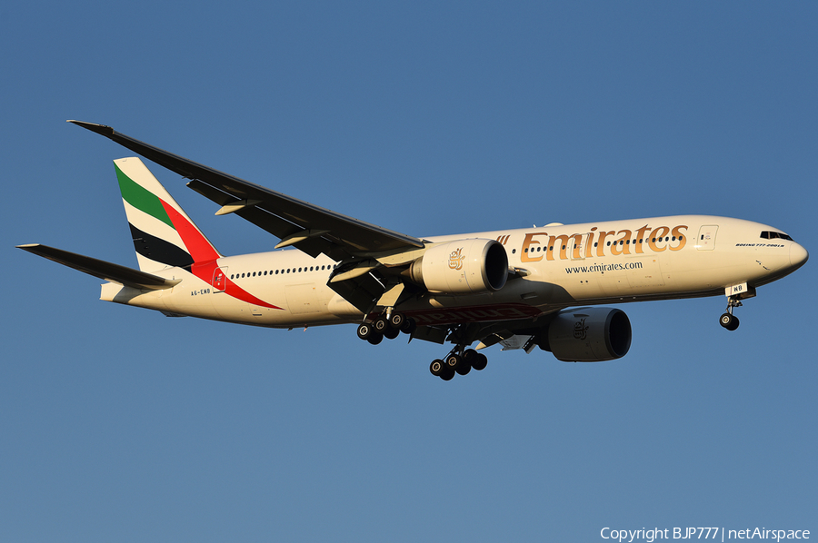 Emirates Boeing 777-21H(LR) (A6-EWB) | Photo 469377